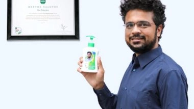 Business News | Madhish Parikh, National Youth Award Winner Featured as COVID Hero by Dettol India and The Better India