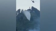 India News | IAF Helicopters Deployed to Douse Fire in J-K's Ramban