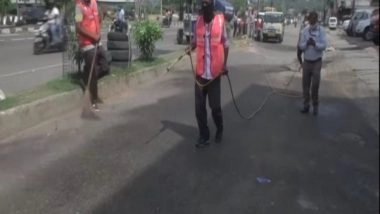 India News | Jammu Municipal Corporation Undertakes Sanitisation Drive as Unlock Process Begins