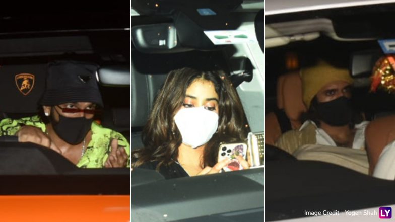 Arjun Kapoor Turns 36: Ranveer Singh, Janhvi Kapoor, Vijay Deverakonda and Others Arrive in Style at the Actor’s Birthday Bash!