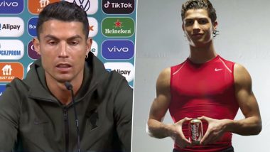 Netizens Dig Old Coca-Cola Ad Featuring Cristiano Ronaldo, Many Label Him ‘Hypocrite’ After Portuguese Football Star Showed Displeasure for Soft Drink