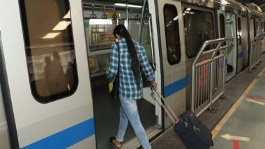 India News | Delhi Metro Records 4.5 Lakh Passenger Journeys on Unlock Day 1