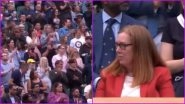 Dame Sarah Gilbert, Scientist Behind Oxford COVID Vaccine, Gets Standing Ovation at Wimbledon&rsquo;s Centre Court (Watch Video)