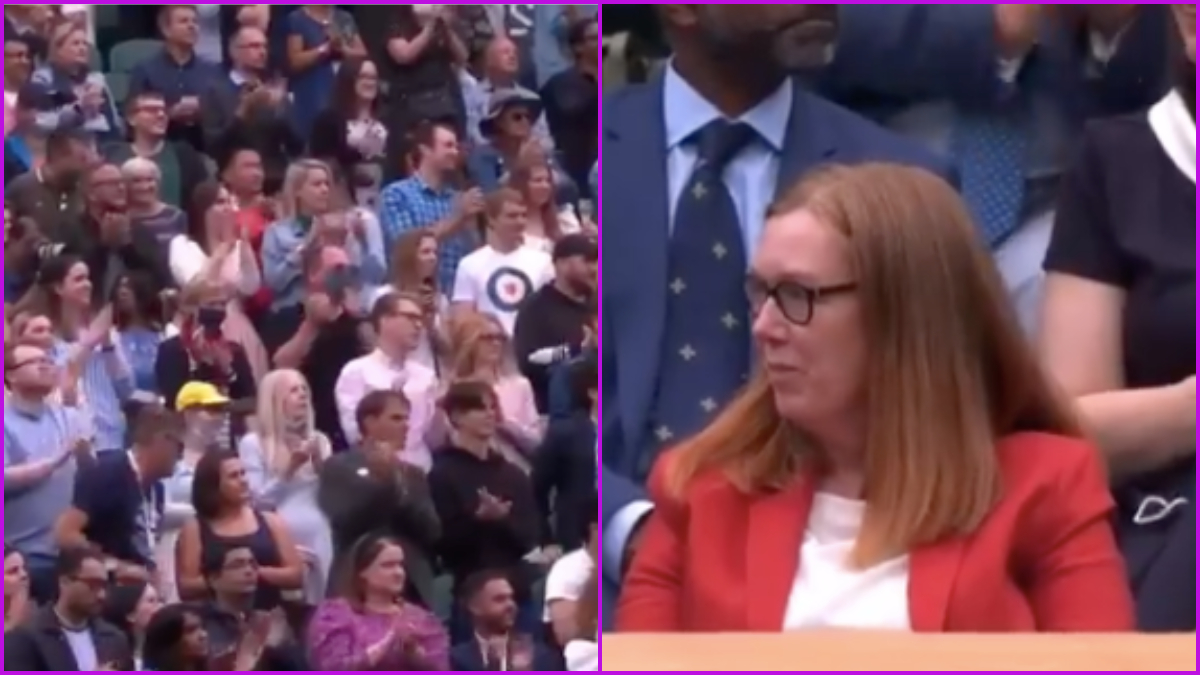 Dame Sarah Gilbert, Scientist Behind Oxford COVID Vaccine, Gets Standing Ovation at Wimbledon’s Centre Court (Watch Video)