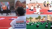 International Yoga Day 2021: Yoga Programmes Organised at 75 Heritage Locations Across India with The Theme 'Yoga, An Indian Heritage'