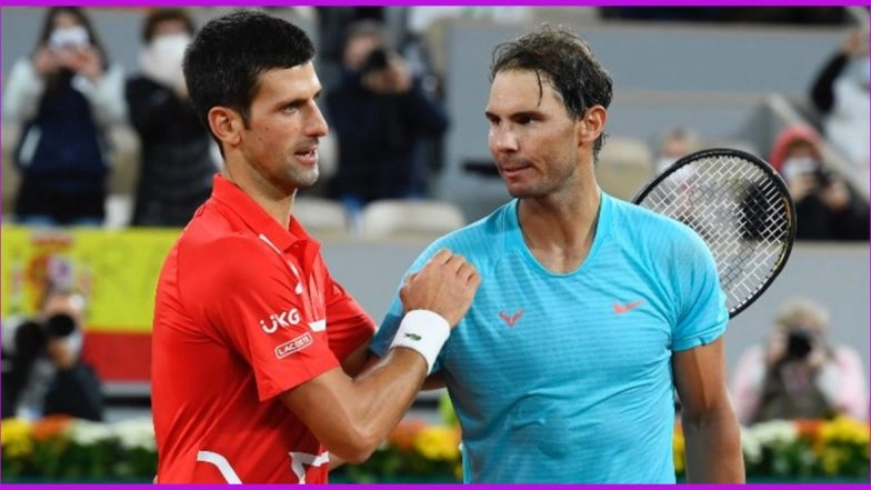 Novak Djokovic vs Rafael Nadal, French Open 2022 Live Streaming Online: Get Free Live Telecast of Men&rsquo;s Singles Quarterfinal Tennis Match in India?