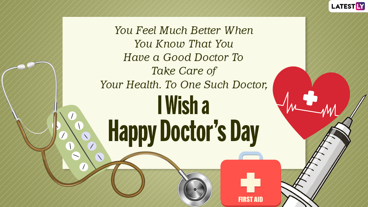 National Doctors' Day 2021 Wishes: Best Greetings, Quotes, WhatsApp ...