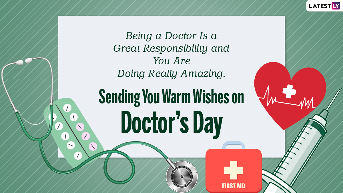 Happy Doctor's Day 2021 Greetings: Celebrate National Doctors' Day ...