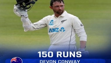 Sports News | Conway Registers Highest Test Score by Men's Test Debutant in England