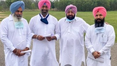 India News | Punjab CM Inducts Sukhpal Khaira, 2 Rebel AAP MLAs in Congress Before Delhi Visit