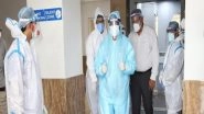 India News | Dharmendra Pradhan Visits Hospital in Odisha's Angul Wearing PPE Suit
