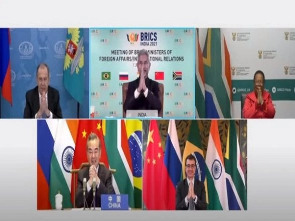 BRICS Foreign Ministers Exchange ‘Namaste’ Greetings During Virtual Meet