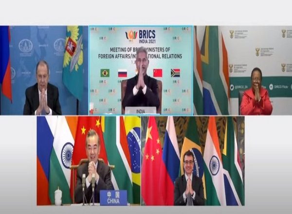 BRICS Foreign Ministers Exchange ‘Namaste’ Greetings During Virtual Meet To Show Solidarity Towards India