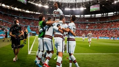 Sports News | Euro 2020: Ronaldo's Historic Brace Powers Portugal to 3-0 Win Against Hungary