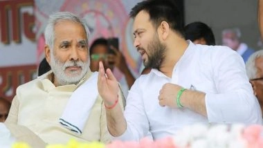 India News | Tejashwi Yadav Pays Tribute to Former RJD Leader Raghuvansh Singh on 75th Birth Anniversary