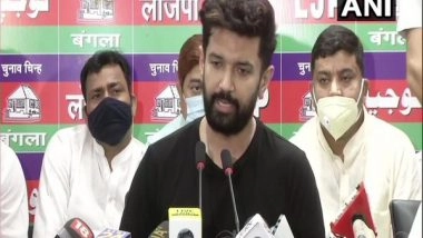 India News | Chirag Paswan Blames JD(U) for Spilt in LJP, Says 'People Tried to Break Party Even when Father Was Hospitalised'