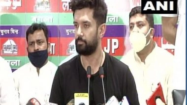 India News | Chirag Paswan Accuses JDU of Breaking LJP; Says, 'I'm Son of Lion, Will Continue Fighting'