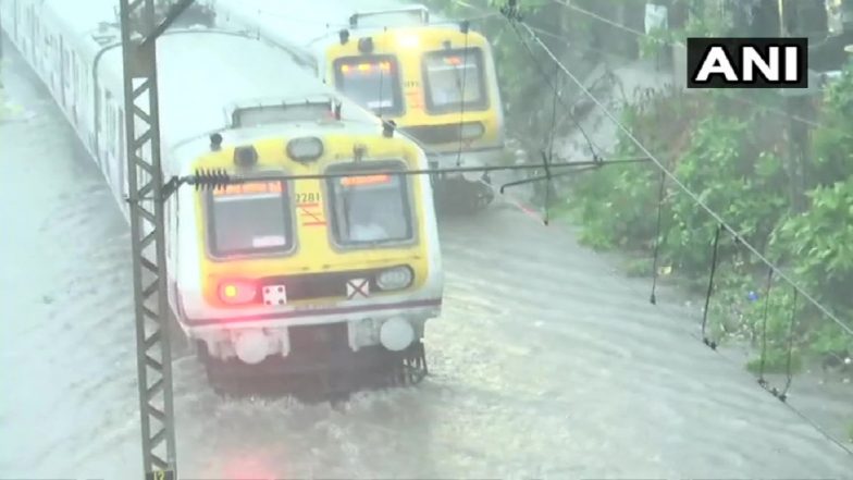 Mumbai Rains: Local Train Services Suspended Between CSMT and Kurla Station Due to Waterlogging