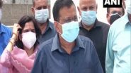 India News | Delhi CM Inspects Construction of 57-ton Oxygen Storage Tank Near Siraspur