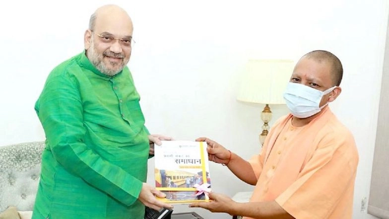 Yogi Adityanath Discusses State’s Political Situation With Amit Shah, Apna Dal Chief Anupriya Patel