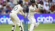 Sports News | Eng Vs NZ, 2nd Test: Lawrence Strikes in Final over but Conway, Young Make It Kiwis' Day