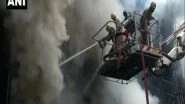 India News | Massive Fire Breaks out at Showroom in Delhi's Lajpat Nagar