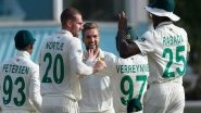 WI vs SA, 1st Test 2021 Match Result: Kagiso Rabada, Quinton de Kock Shine as South Africa Clinch Innings Win Over West Indies in First Test