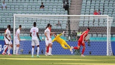 Sports News | Euro 2020: Kieffer Moore's Equaliser Helps Wales Earn Draw Against Switzerland