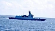 World News | Indian Navy Warship Conducts Military Drill with South Korean Ship in East China Sea