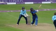 Sports News | England Restrict India to 201/8 in 1st ODI Despite Mithali Raj's Fifty