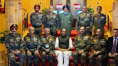 India News | Army Briefs Rajnath Singh over Security Situation in Eastern Ladakh