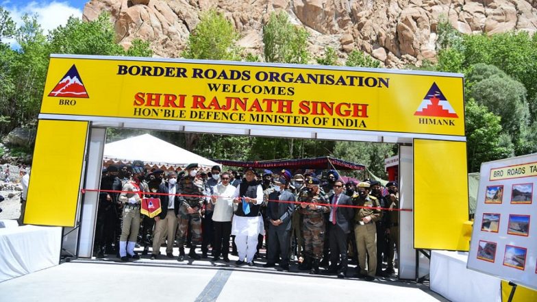 Rajnath Singh Dedicates to Nation 63 Bridges Built by BRO in 6 States and 2 Union Territories