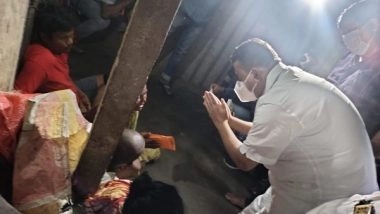 India News | Suvendu Adhikari Visits Local BJP Leader in Hooghly Whose Son Died in Lightning Strike