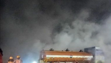 India News | Acid Leaks from Tanker En Route Kolkata on NH-16