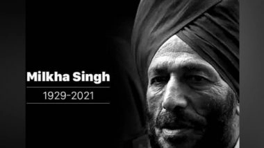 Sports News | You've Made Young Indians Dream of Becoming an Athlete: Ganguly Pays Homage to Milkha Singh