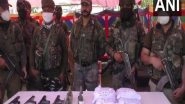 India News | J-K Police Busts Narco-terror Module; Arrests 10 with Arms, Heroin Worth Rs 45 Cr