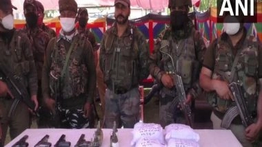 India News | J-K Police Busts Narco-terror Module; Arrests 10 with Arms, Heroin Worth Rs 45 Cr