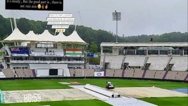 Sports News | 'It's Cloudy but No Rain': Dinesh Karthik Shares Weather Update Ahead of Day 3 of WTC Final
