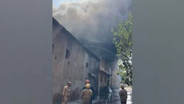 India News | Delhi: Around 6 People Missing After Fire at Shoe Factory in Udyog Nagar