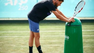 Sports News | World Number Five Dominic Thiem Withdraws from Wimbledon with Injured Wrist