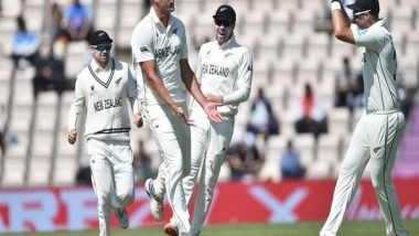 Sports News | WTC Final, Reserve Day: Latham, Conway Firm at Crease as NZ Requires 120 More Runs to Win