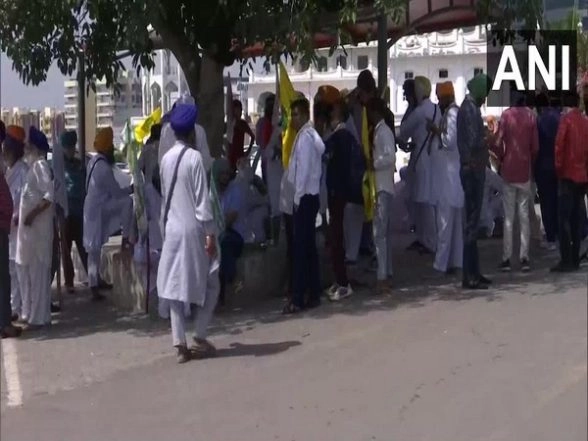 Haryana: Farmers Gather Near Gurudwara Nada Sahib To Protest Against Farm Laws