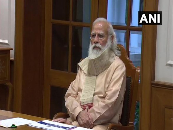 PM Narendra Modi Holds Review Meeting to Discuss Progress of COVID-19 Vaccination Drive