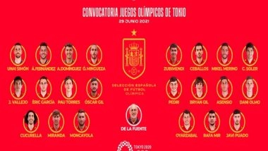 Sports News | Spain Name Six Players from Euro Squad for Tokyo Olympics