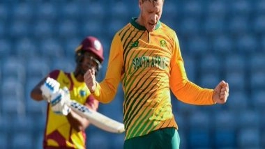 Sports News | Bowlers Help South Africa Defeat Windies in Second T20I, Level Series