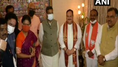 Etela Rajender, Former Telangana Minister, Joins BJP in Presence of Party President JP Nadda