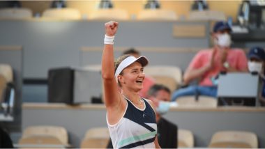 French Open 2021: Barbora Krejcikova Beats Maria Sakkari To Set Up Final Clash Against Anastasia Pavlyuchenkova