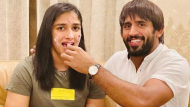 Bajrang Punia Pens Special Birthday Message for Wife Sangita Phogat on Twitter