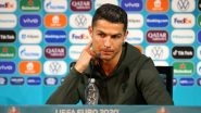Cristiano Ronaldo Causes Coca Cola to Lose 4 Billion USD After Urging Everyone to 'Drink Water' Message During Euro 2020 Press Conference
