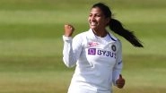 Sneh Rana Becomes First Indian Player To Score 50+ Runs and Take Four-Wicket Haul on Women&rsquo;s Test Debut